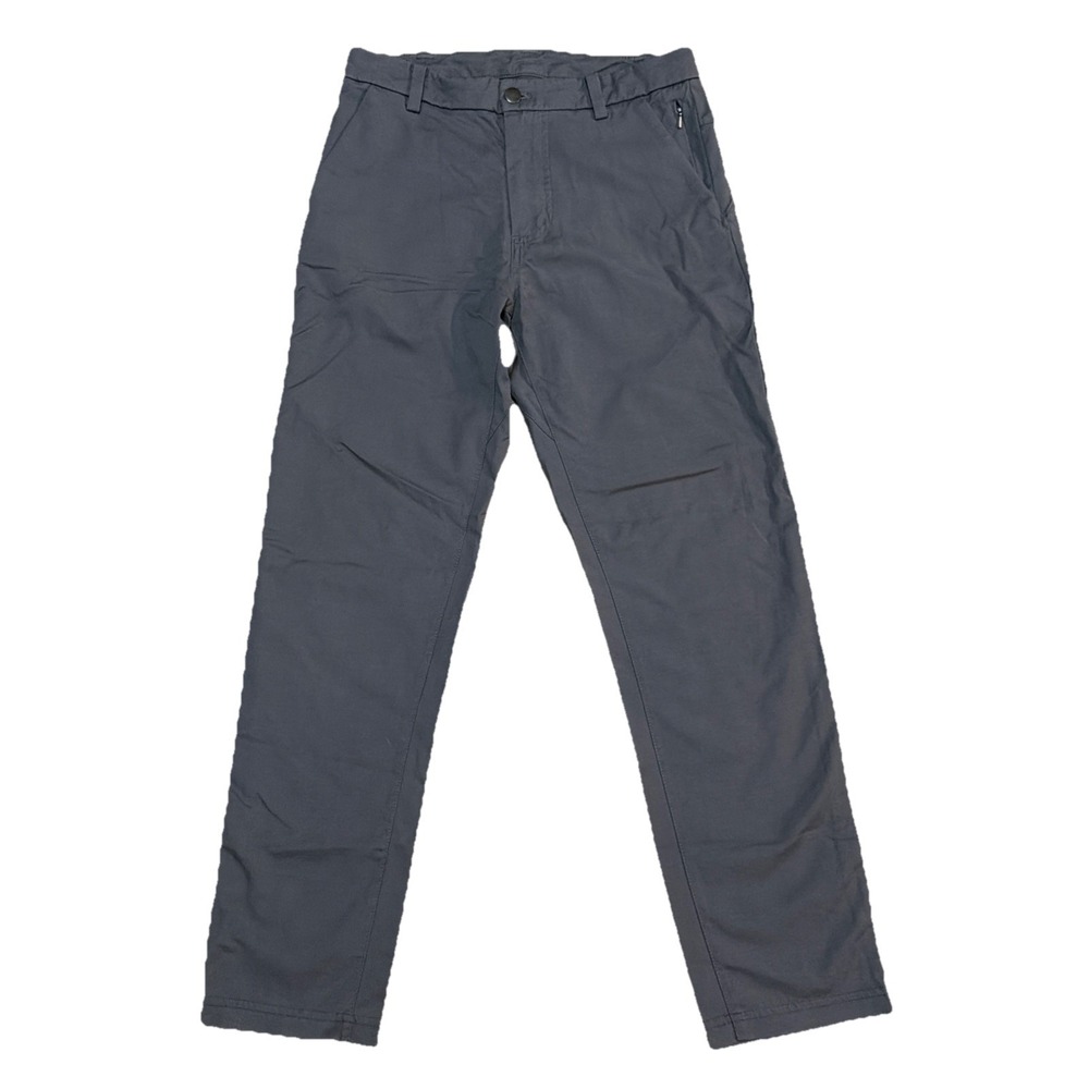 Lululemon Men's Gray 28x28 Dress Casual Golf Pants Stretch Comfort